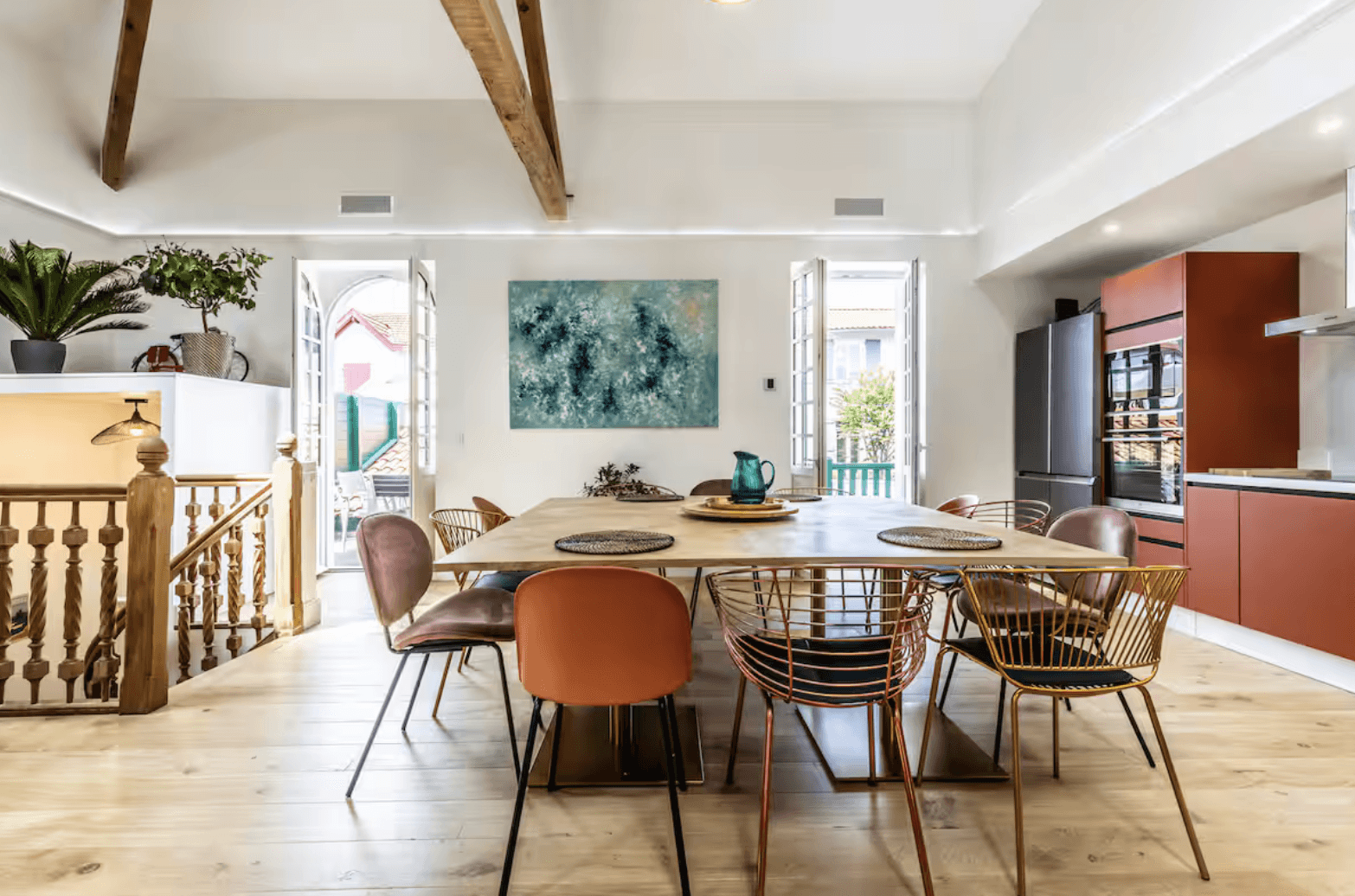 Basque villa interior